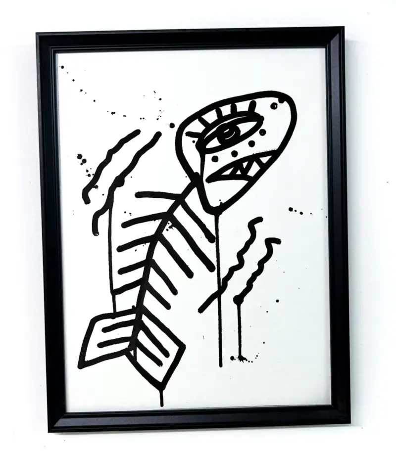 Fish Doodle Monsieur Schabernack