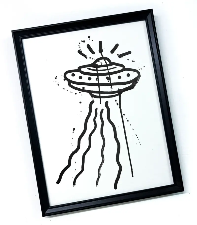 UFO Doodle Monsieur Schabernack